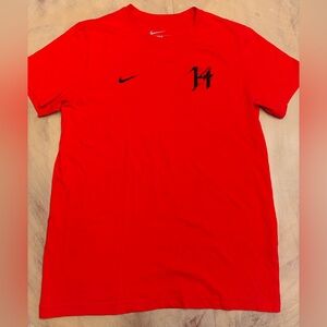 Men's Nike Javier Chicharito Hernandez #14 T Shirt Large Slim, Manchester United